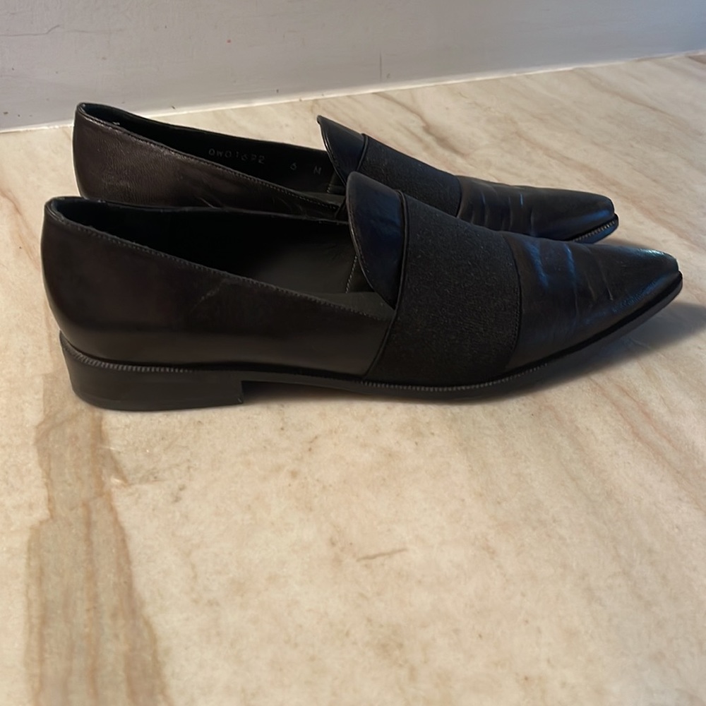 Stuart Weitzman Pointed Toe Loafer Flats - image 2